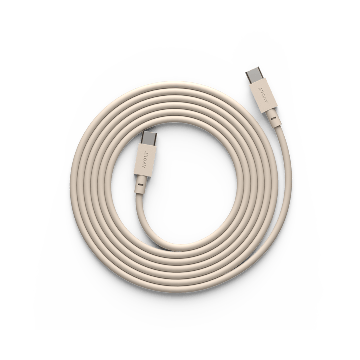 Cable 1 USB-C to USB-C charging cable 2 m - Nomad 沙色 - Avolt