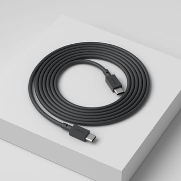 Cable 1 USB-C to USB-C charging cable 2 m - Stockholm 黑色 - Avolt