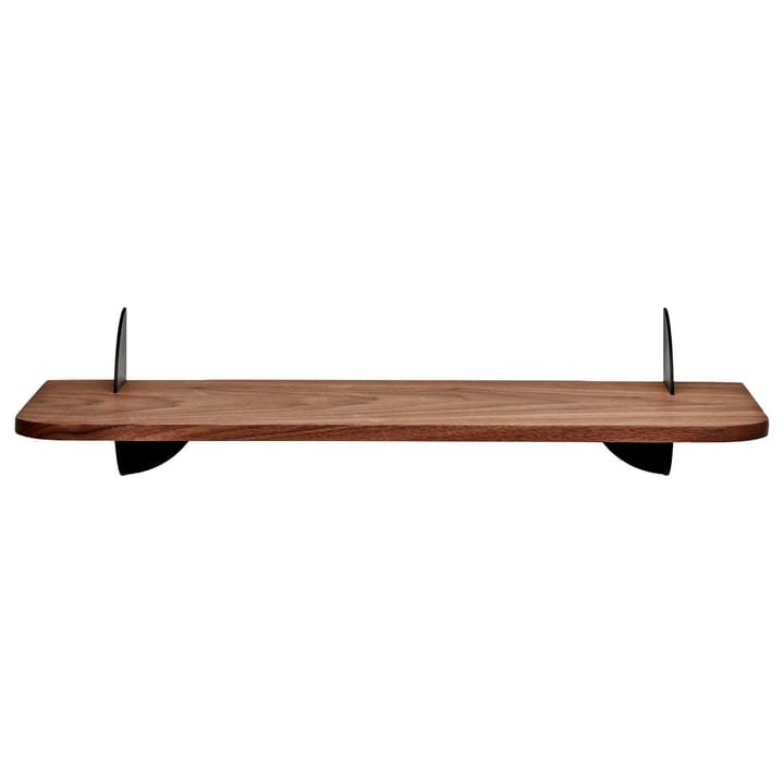 Aedes shelf 80 cm - wallnut-黑色 - AYTM