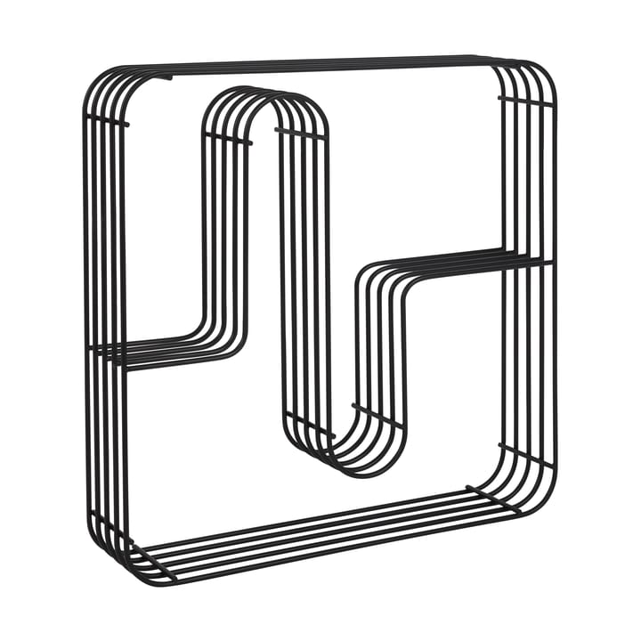 Curva 墙面架 正方形 - 黑色 - AYTM
