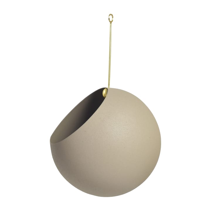 GLOBE hanging pot 17x28 cm, 灰褐色（Taupe） AYTM