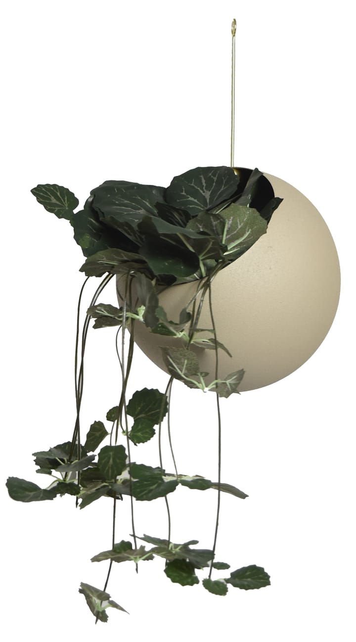 GLOBE hanging pot 17x28 cm, 灰褐色（Taupe） AYTM