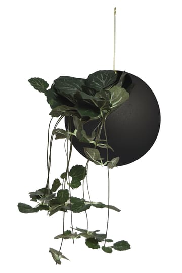 GLOBE hanging pot 17x28 cm - 黑色 - AYTM