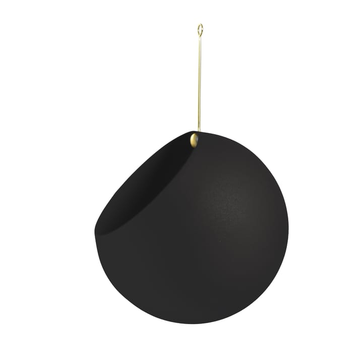 GLOBE hanging pot 21x32 cm - 黑色 - AYTM