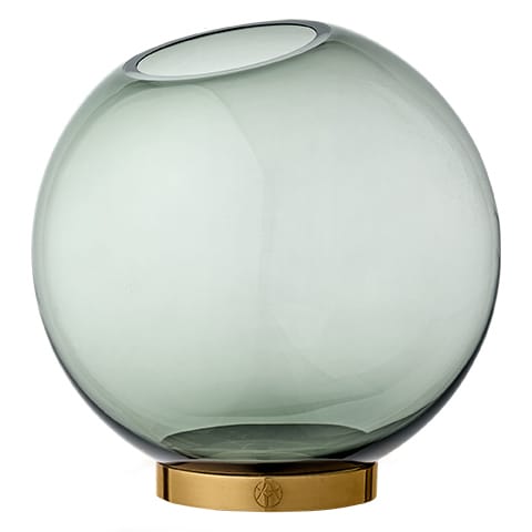 Globe 花瓶 large - 绿色-brass - AYTM