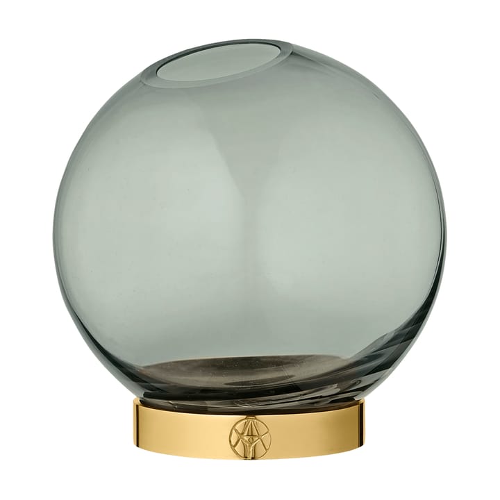 Globe 花瓶 small - 绿色-brass - AYTM