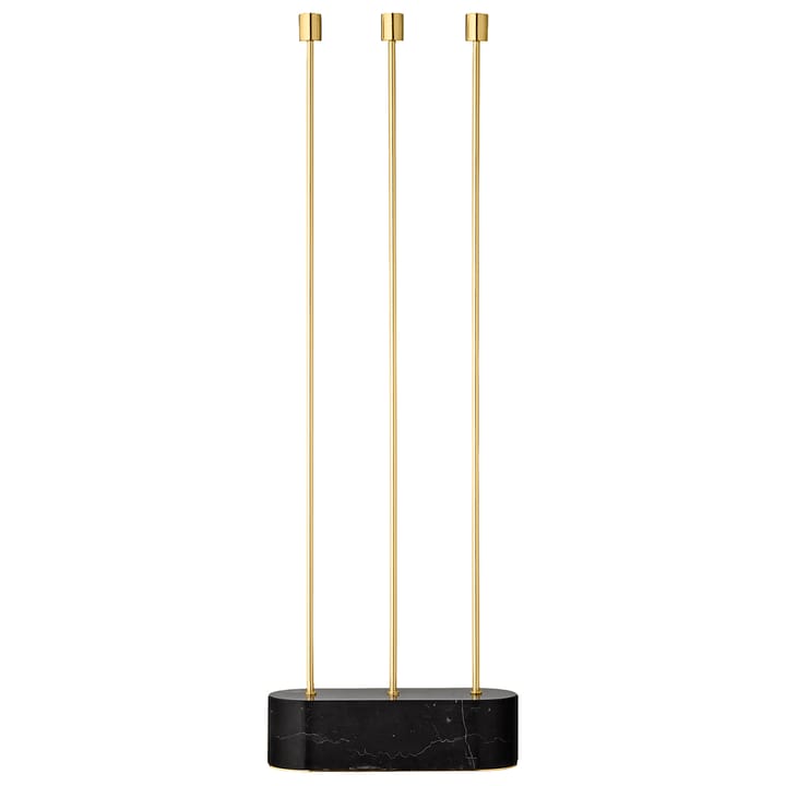 Grasil floor candle sticks - 黑色-gold - AYTM