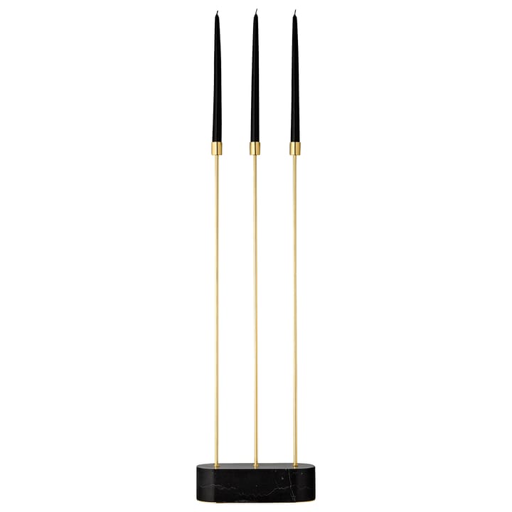 Grasil floor candle sticks, 黑色-gold AYTM