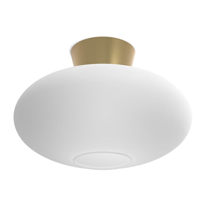 Bullo ceiling 灯 XL opal glass Ø38 cm - brass - Belid