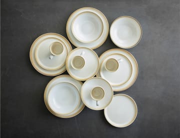 Bitz dinnerware 套装 16件 - Cream 白色 - Bitz