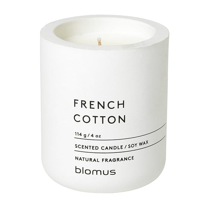 Fraga scented candles 24 hours - French Cotton-Lily 白色 - Blomus