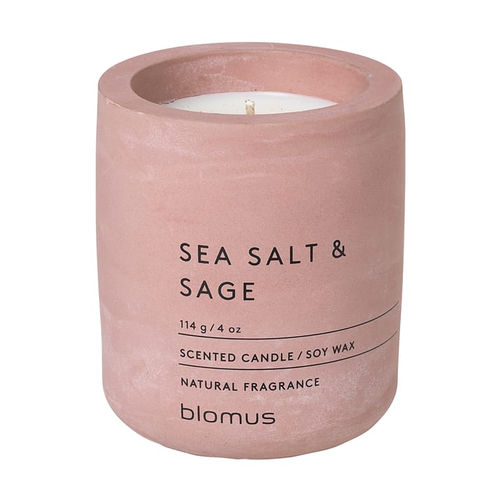 Fraga scented candles 24 hours - Sea salt & Sage-Withered 玫瑰色 - Blomus