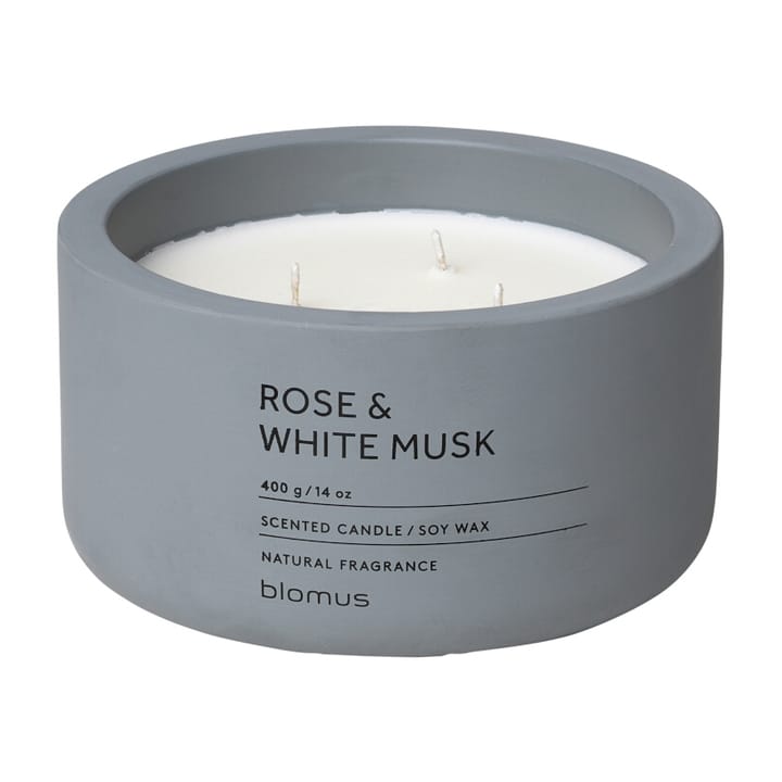 Fraga scented candles 25 hours - 玫瑰色 & 白色 Musk-Flintstone - Blomus