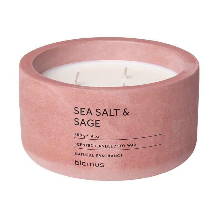 Fraga scented candles 25 hours - Sea salt & Sage-Withered 玫瑰色 - Blomus