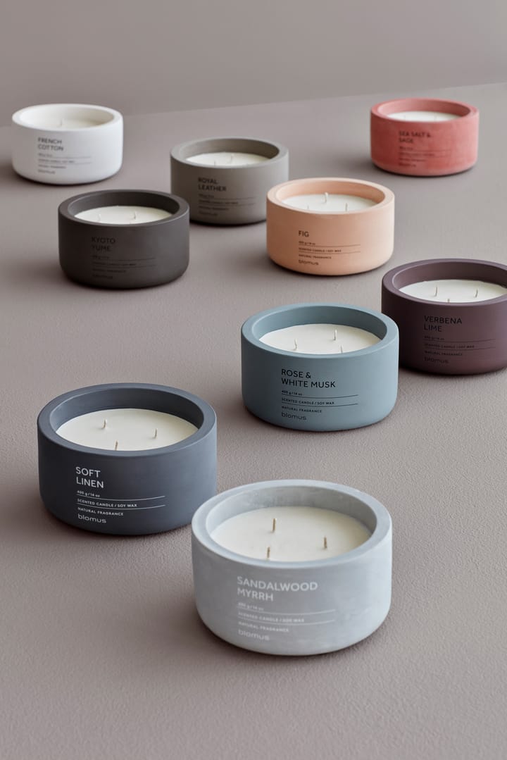 Fraga scented candles 25 hours - Sea salt & Sage-Withered 玫瑰色 - blomus
