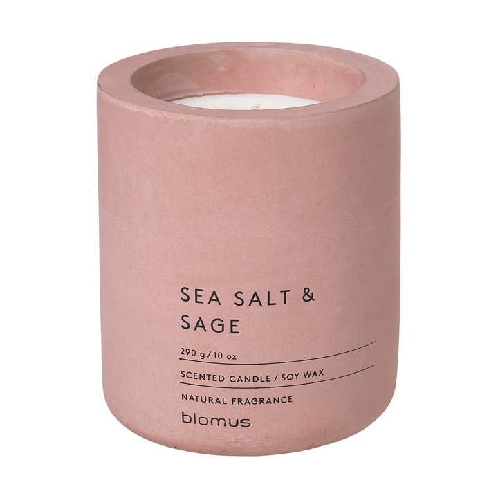 Fraga scented candles 55 hours - Sea salt & Sage-Withered 玫瑰色 - Blomus