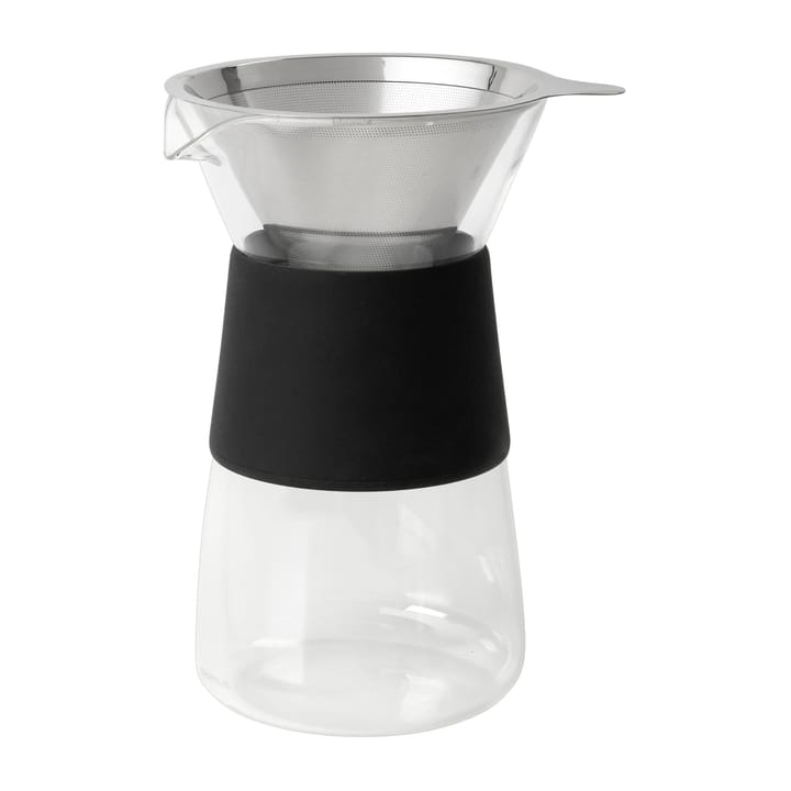 Graneo coffee machine - Glass-不锈钢 - blomus