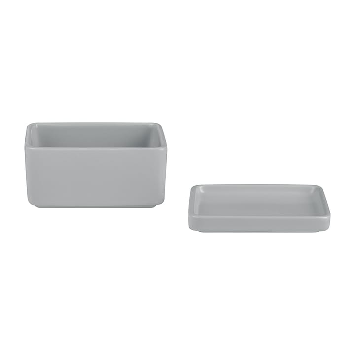 Pilar butter dish - storage box 250 ml, Mirage 灰��色 blomus