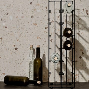 Pilare wine rack 12 bottles - 黑色 - blomus