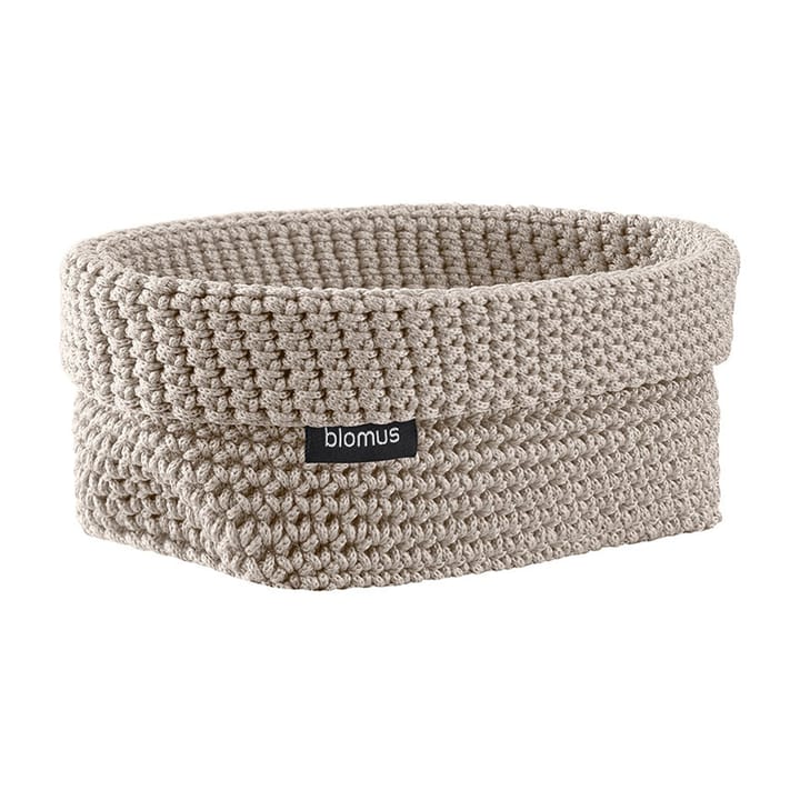 Tela textile basket L 12x20 cm - Moonbeam - blomus