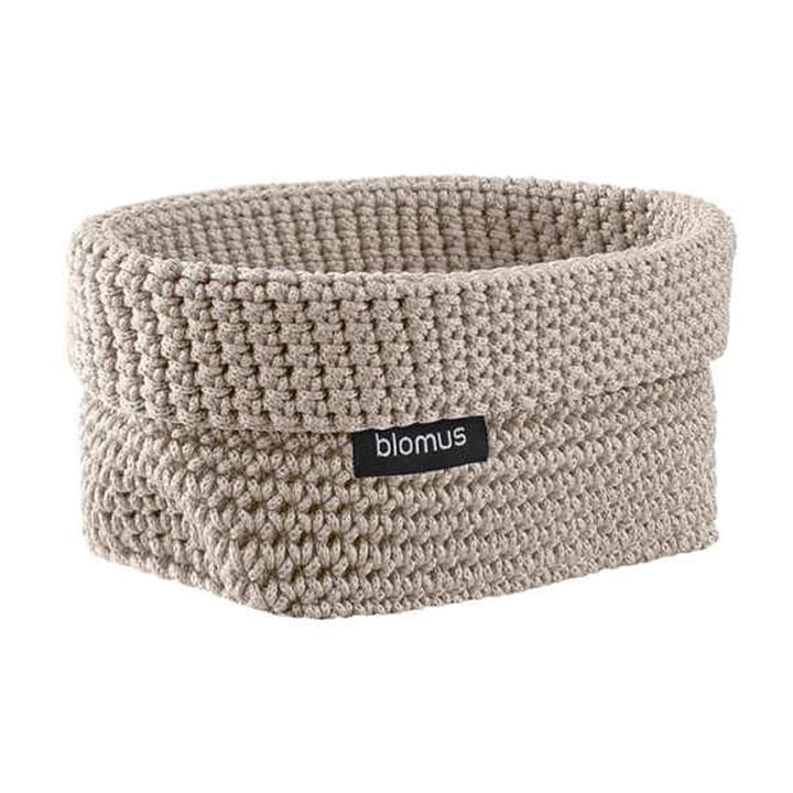 Tela textile basket M 10x15 cm - Moonbeam - blomus