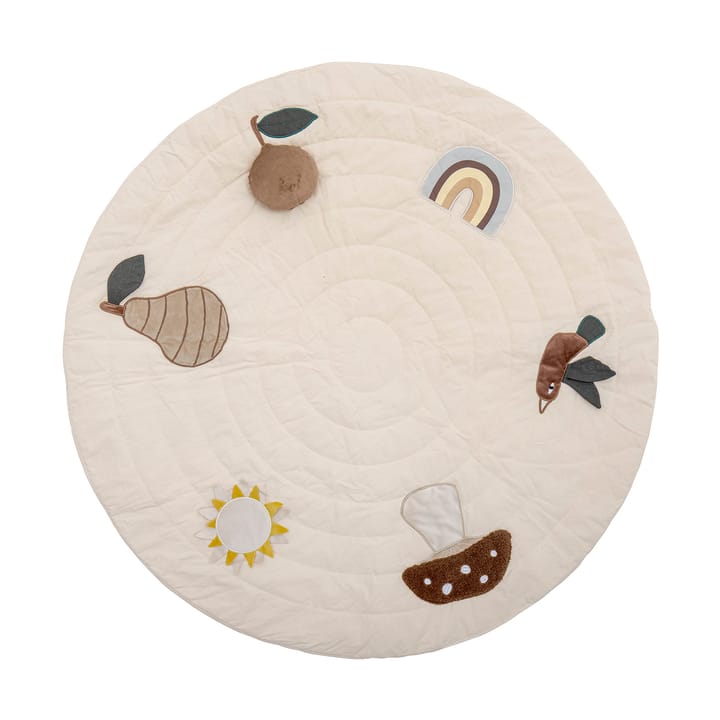 Agnes play mat Ø100 cm - 白色的 - Bloomingville