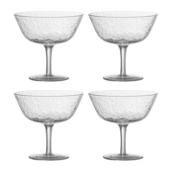 Asali cocktail glass 41 cl 四件套装 - Clear - Bloomingville