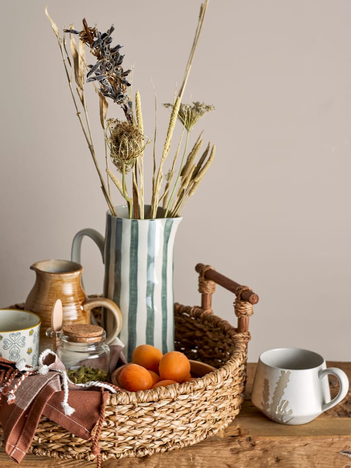 Begonia pot stoneware 23.5 cm, 绿色 Bloomingville