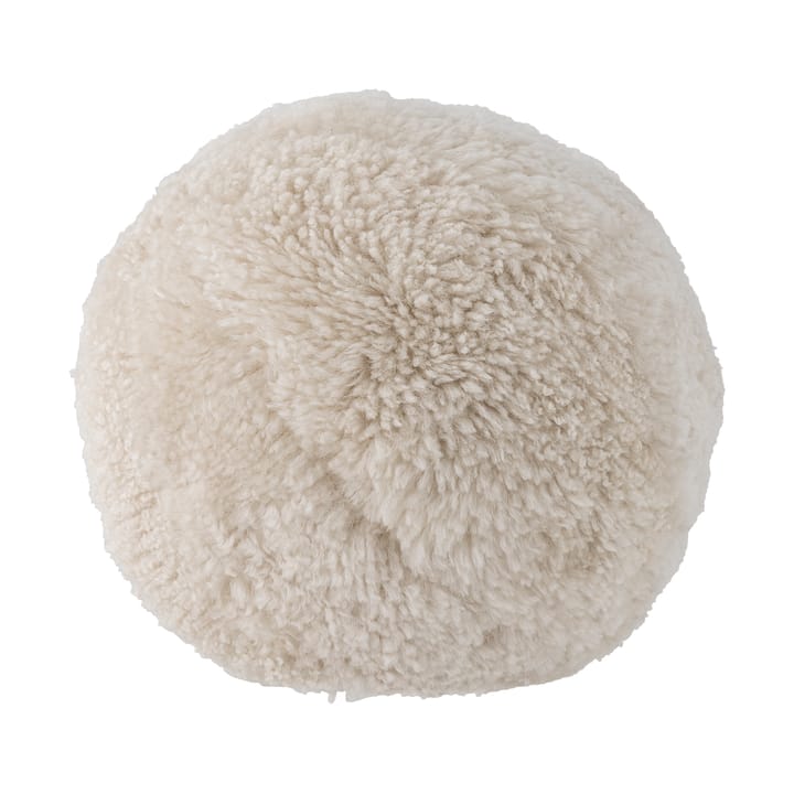 Betsy 靠枕|靠垫 sheepskin Ø30 cm - 白色的 - Bloomingville