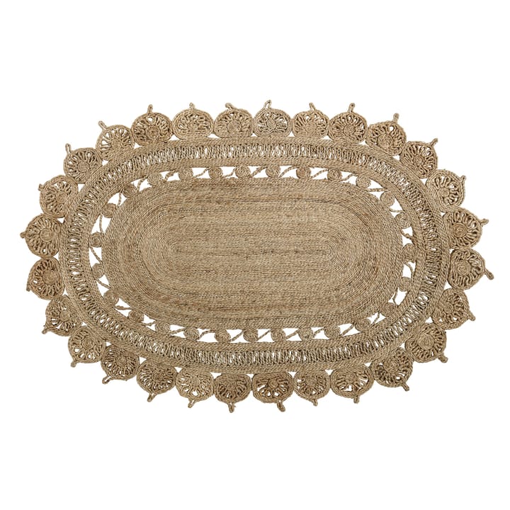 Bloomingville jute 地毯 oval - natural - Bloomingville