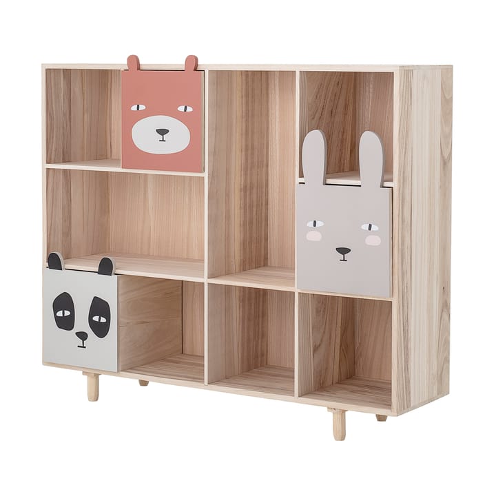 Calle bookshelf 89.5x107 cm 3 drawers, Nature Bloomingville