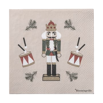 Jolly paper napkins 25x25 cm 20-pack - 彩色 - Bloomingville