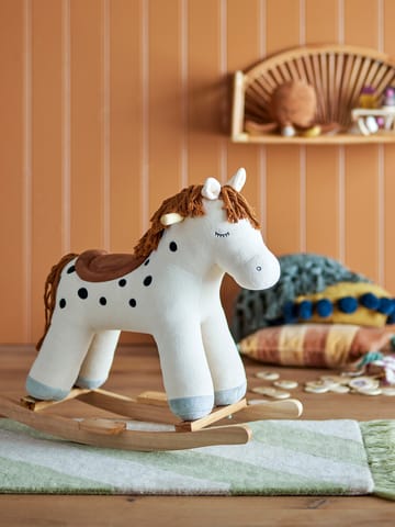 Merlen Horse Rocking Horse - 白色的 - Bloomingville