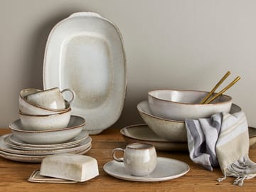 Sandrine Dinnerware 套装 12件 - Nature - Bloomingville