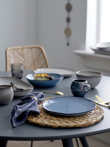 Sandrine Dinnerware 套装 12件 - 蓝色 - Bloomingville