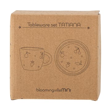 Tatiana dinner 套装 2件 - 白色的 - Bloomingville