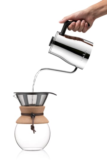 Bistro swan neck kettle 8 copper - Chrome - Bodum