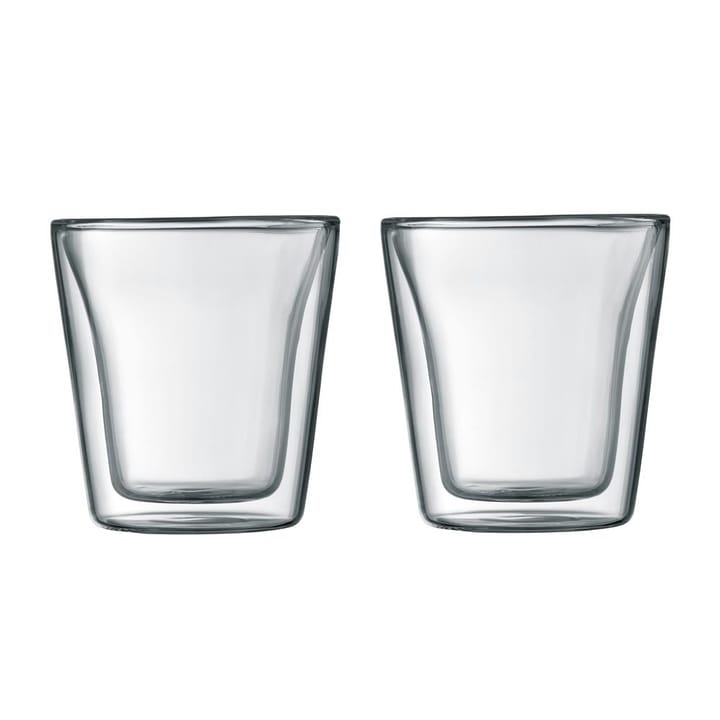 Canteen double wall glass 两件套装 - 0.1 l - Bodum