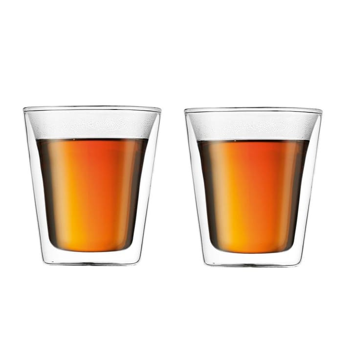 Canteen double wall glass 两件套装 - 0.2 l - Bodum