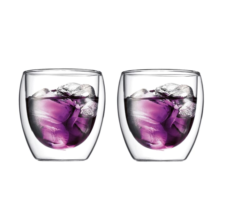 Pavina double wall glass 两件套装 - 25 cl - Bodum