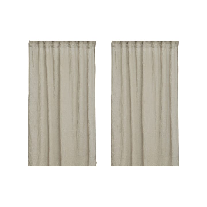 Mirja curtain 130x275 cm 两件套装 - linen - Boel & Jan