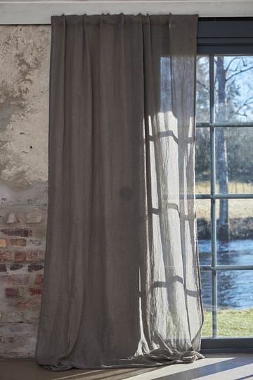 Mirja curtain 130x275 cm 两件套装 - 灰色 - Boel & Jan