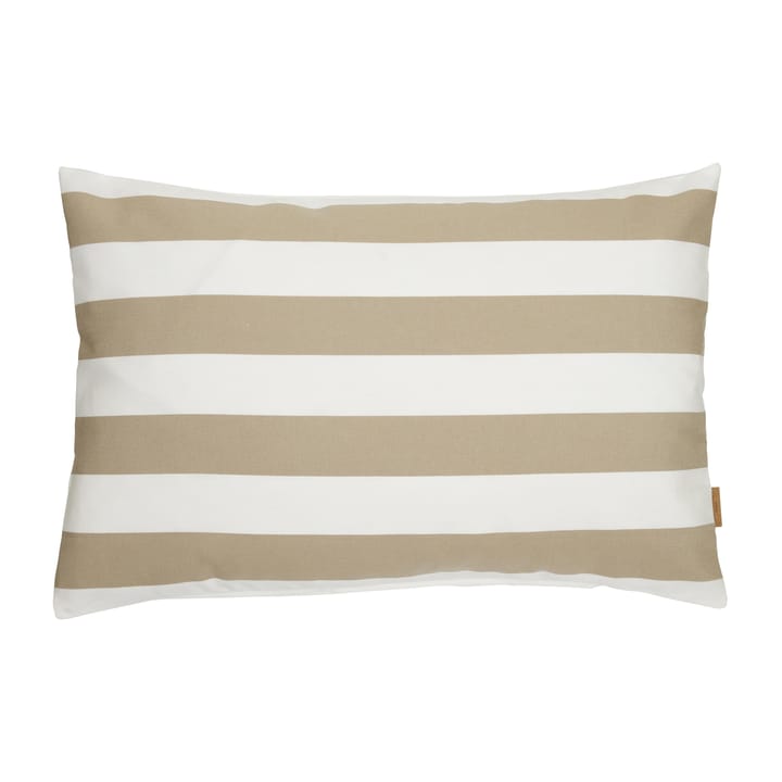 Outdoor stripe 枕头套 40x60 cm - Beige - Boel & Jan