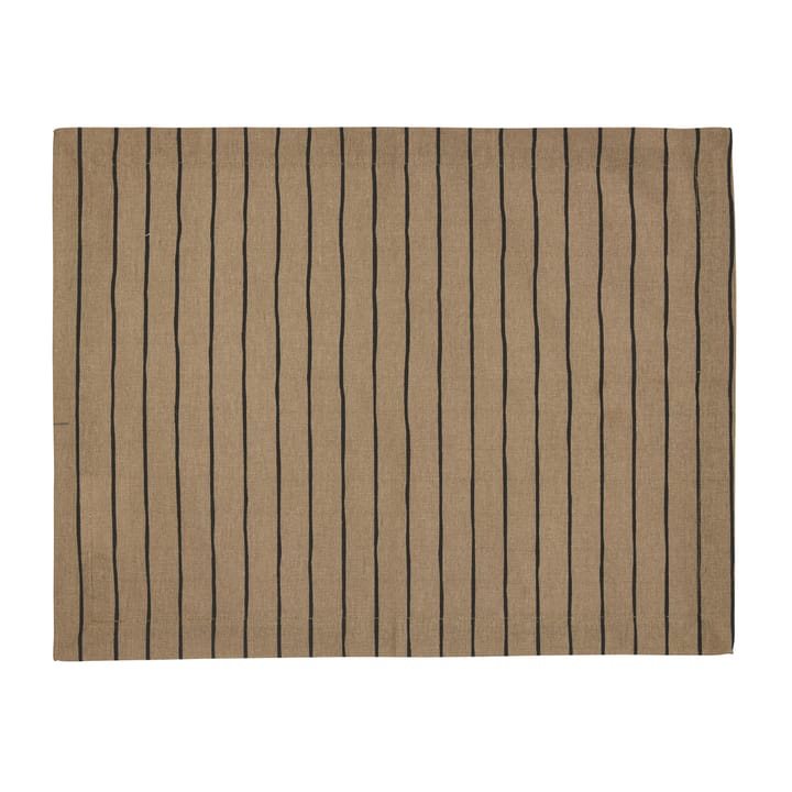 Tofta stripe 餐垫 35x45 cm, Brown Boel & Jan