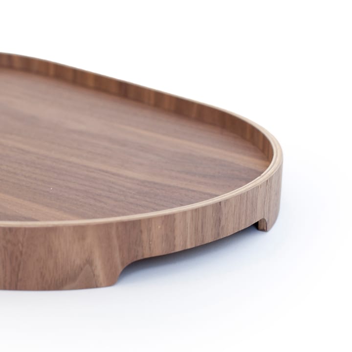 Bosign serving tray curveline medium 26x39 cm, Walnut Bosign