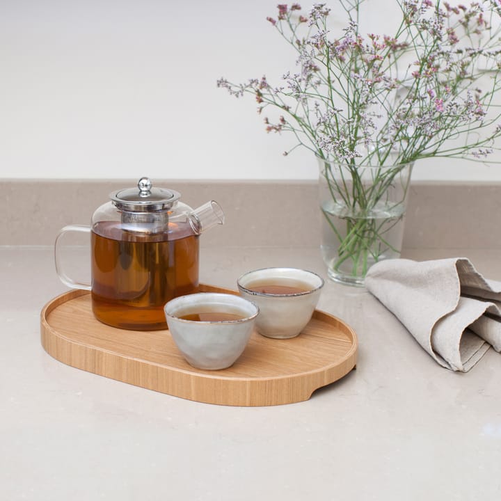 Bosign serving tray curveline medium 26x39 cm, willow Bosign