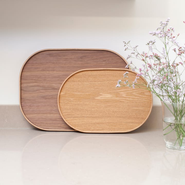 Bosign serving tray curveline medium 26x39 cm, willow Bosign