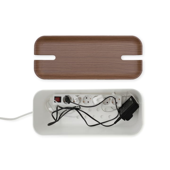 Cable Organiser XL, Dark  wooden details Bosign