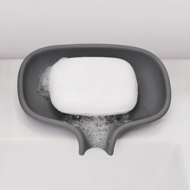 Soap dish with drainage spout silicone, Grafite 灰色 Bosign