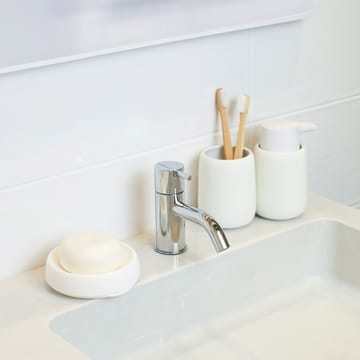 Soap 托盘 with concealed drain spout in silicone - 中 - White - Bosign